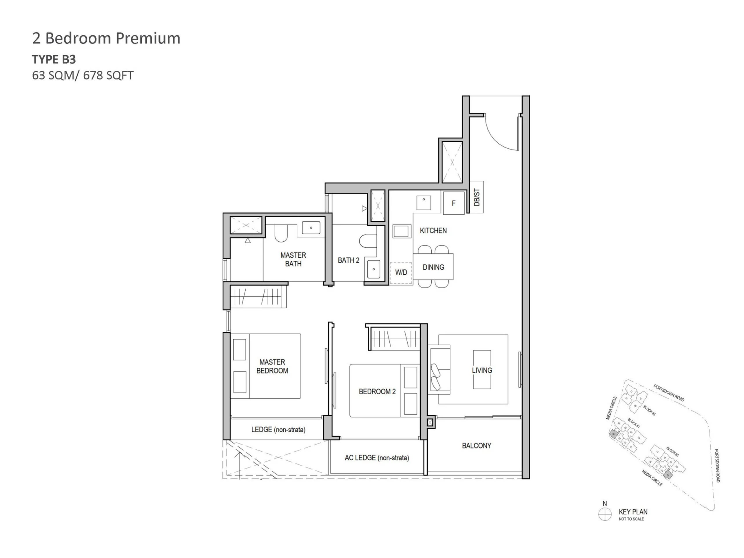 Bloomsbury Residences floorplan